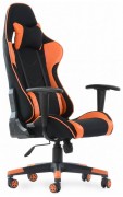 Кресло К-50 черно-оранжевое