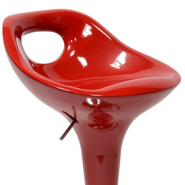 Барный стул Barneo N-7 Malibu красный глянец