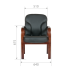 Кресла для посетителя CHAIRMAN 658