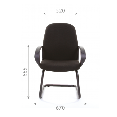 Кресло для приемных Chairman 279 V JP